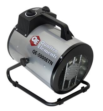Нагреватель воздуха электрический с ТЭН QUATTRO ELEMENTI QE-5000 ETN (2.5/5,0 кВт, 220В, 500 м3/час) — цилиндр