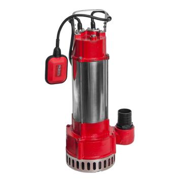 Дренажный насос QUATTRO ELEMENTI Sewage 1500F Ci (1500 Вт, 27000 л/ч, грязевой, 18 м, 26кг, чугун) ПРОФ