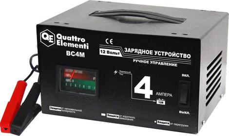 Зарядное устройство QUATTRO ELEMENTI BC  4M (12В, 4А) (770-063)