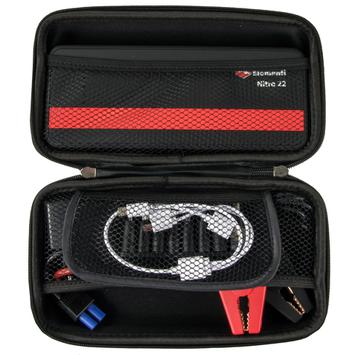 Пусковое устройство QUATTRO ELEMENTI Nitro 22  (12В, 22000 мАч, 700 А,  USB, LCD -  фонарь (790-342)