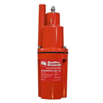 Насос вибрационный QUATTRO ELEMENTI Acquatico 200-25 (200 Вт, 960 л/ч, для чистой, 40м, кабель 25 м