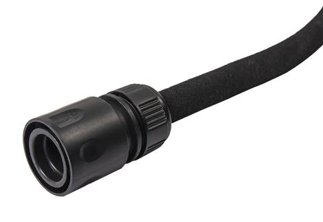 Шланг для воды сочащийся QUATTRO ELEMENTI 1/2", 15 метров,  микропористый, с фитингами (241-222)