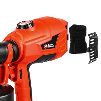 Краскопульт электрический QUATTRO ELEMENTI Maestro W-600 (600 Вт, 0.5-0.9 л/мин, сопло 2,0 (247-187)