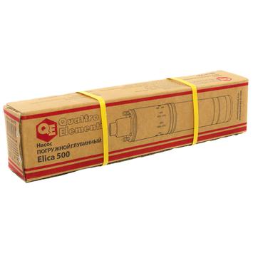 Насос глубинный QUATTRO ELEMENTI ELICA 500 (500 Вт, 2600 л/ч, для чистой, 50 м, 7.8 кг, нерж.корпус, провод 10м) (246-975)