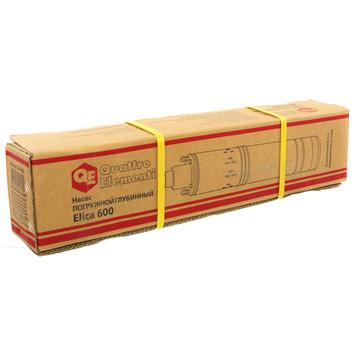 Насос глубинный QUATTRO ELEMENTI ELICA 600 (600 Вт, 3600 л/ч, для чистой, 50 м, 9.4 кг, нерж.корпус, провод 10м) (246-982)