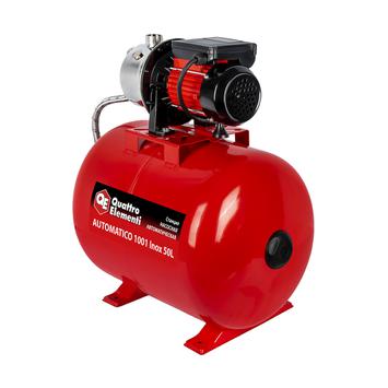 Насосная станция QUATTRO ELEMENTI Automatico 1001 Inox 50 L (1000 Вт, 3600 л/ч, для чистой (910-225)