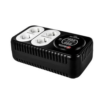 Стабилизатор напряжения настольный QUATTRO ELEMENTI Stabilia 500 Pico (500 ВА, 160-280 В) (917-728)