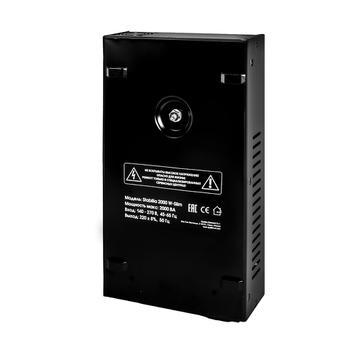 Стабилизатор напряжения настенный QUATTRO ELEMENTI Stabilia 2000 W-Slim (2000 ВА, 140-270 В) (917-797)