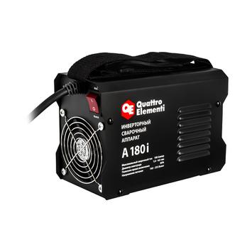 Аппарат электродной сварки QUATTRO ELEMENTI A 180i (180 А, электроды до 4.0 мм, дисплей) (922-586)