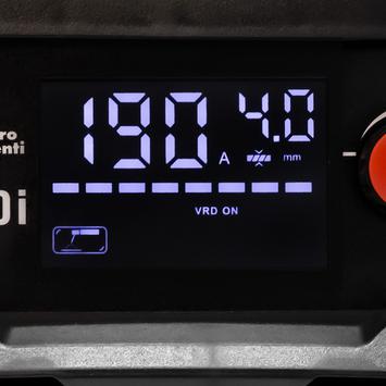 Аппарат электродной сварки QUATTRO ELEMENTI B 190i (190 А, электроды до 4.0 мм, LED дисплей, TIG-Lift) (922-630)