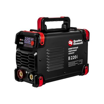 Аппарат электродной сварки QUATTRO ELEMENTI B 220i (220 А, электроды до 5.0 мм, LED дисплей, TIG-Lift) (922-647)