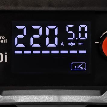 Аппарат электродной сварки QUATTRO ELEMENTI B 220i (220 А, электроды до 5.0 мм, LED дисплей, TIG-Lift) (922-647)