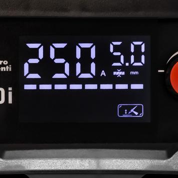 Аппарат электродной сварки QUATTRO ELEMENTI B 250i (250 А, электроды до 5.0 мм, LED дисплей, TIG-Lift) (922-654)