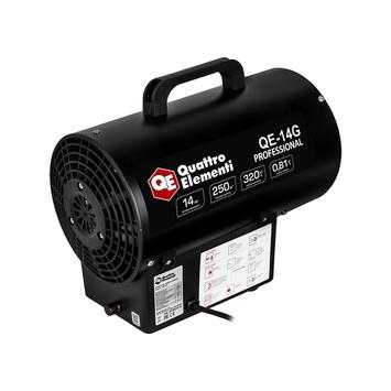 Нагреватель воздуха газовый прямого нагрева QUATTRO ELEMENTI QE-14G (14кВт, 320 м.куб/ч, 3,6кг) (923-934)