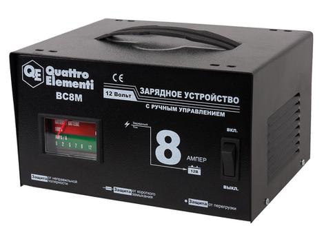 Зарядное устройство QUATTRO ELEMENTI BC  8M (12В, 8А) (770-087)