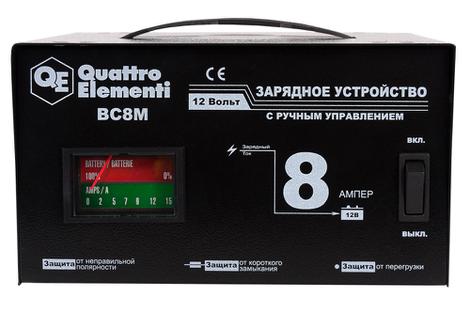 Зарядное устройство QUATTRO ELEMENTI BC  8M (12В, 8А) (770-087)
