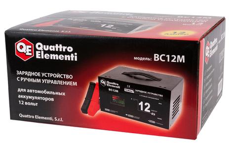 Зарядное устройство QUATTRO ELEMENTI BC 12M (12В, 12А) (770-094)