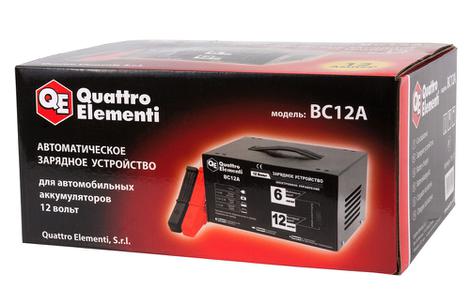 Зарядное устройство QUATTRO ELEMENTI BC12A (12В, 12 / 6 А) автомат (770-131)