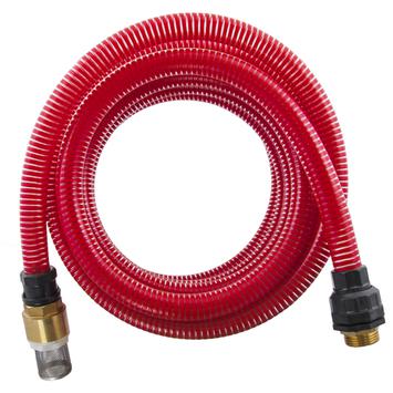 Шланг для воды всасывающий QUATTRO ELEMENTI 25 мм, 7 метров, резьба 1", с латунным клапано (244-902)