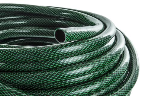 Шланг для воды садовый QUATTRO ELEMENTI  Smeraldo 3/4" 25 метров, армированный, толщина стенки 2,1 мм, ПВХ (246-777)