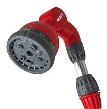 Пистолет поливочный QUATTRO ELEMENTI на телескопической штанге 90-120 см, 9-ти режимный, м (241-338)