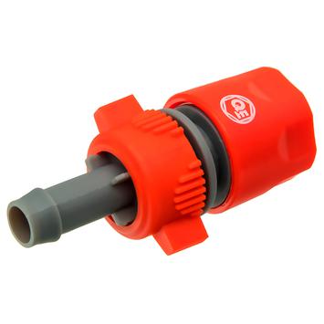 Соединитель быстроразъемный QUATTRO ELEMENTI для шланга 1/2", вращающийся, пластик (248-382)