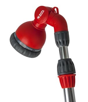 Пистолет поливочный QUATTRO ELEMENTI на телескопической штанге 90-120 см, 9-ти режимный, м (241-338)