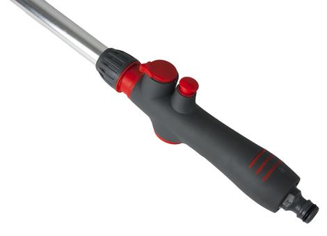 Пистолет поливочный QUATTRO ELEMENTI на телескопической штанге 90-120 см, 9-ти режимный, м (241-338)