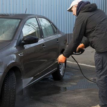 Мойка высокого давления QUATTRO ELEMENTI   VERONA 150 Turbo (2000 Вт, 150 Бар, 400 л/час, Колеса) + роторная насадка (242-328)