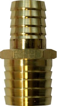 Адаптер QUATTRO ELEMENTI соединитель шлангов "ёлочка" 25 - 19 мм, латунь (771-923)