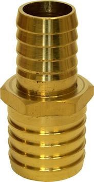 Адаптер QUATTRO ELEMENTI соединитель шлангов "ёлочка" 25 - 19 мм, латунь (771-923)